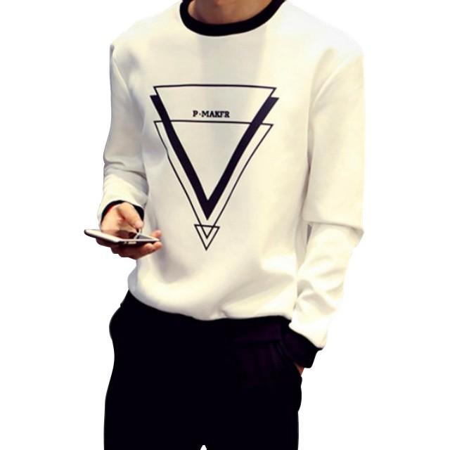 Sweater Pria Sweter lengan panjang pria Korea