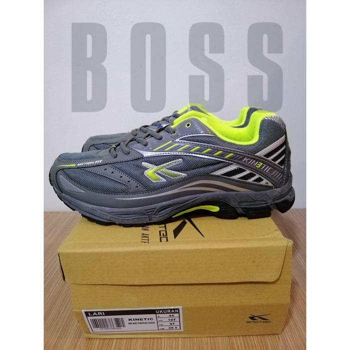 SPOTEC Kinetic Sneakers - DARK GREY/CITRON