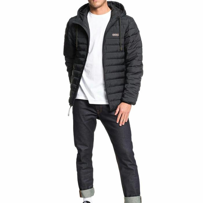 Jaket Quiksilver Scaly Hooded Puffer Jacket Original