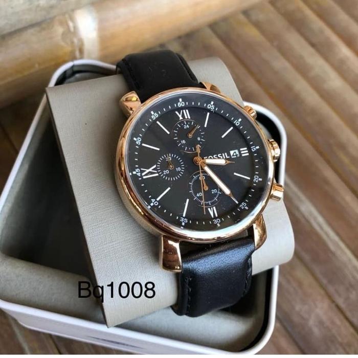 Fossil BQ 1008 Black Rosegold