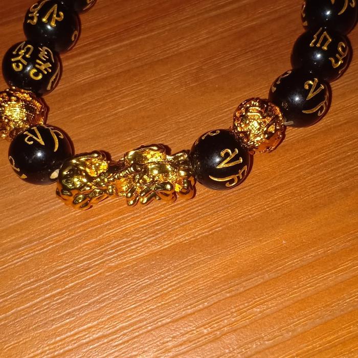 Gelang/Bracelet Pria Naga emas