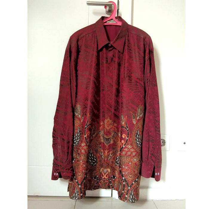Kemeja Batik Pria Big Size Premium Quality KRISNA WAHYU Original