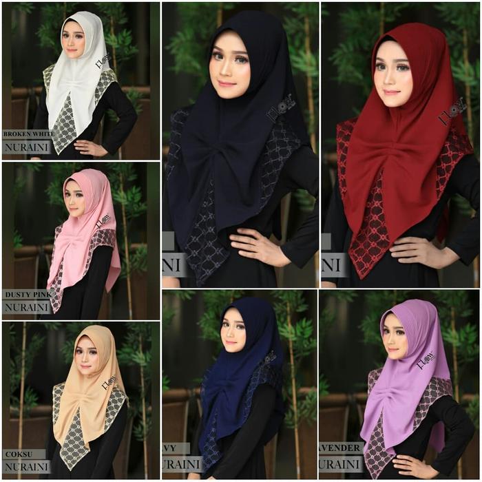 RESTOCK!!! Instan Nuraini Ori Flowidea Hijab