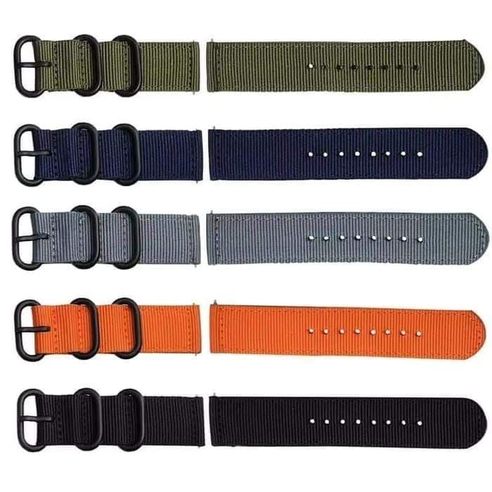 TALI JAM TANGAN SAMSUNG GEAR S3 KANVAS STRAP TALI JAM GEAR S3