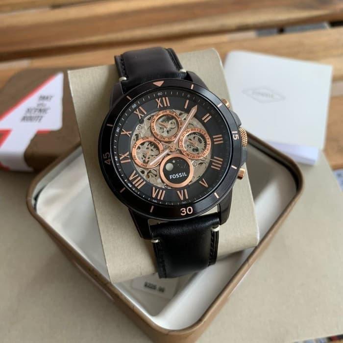 Jam Pria Fossil Grand Sport ME 3138 Automatic Skleton Original 4.4cm