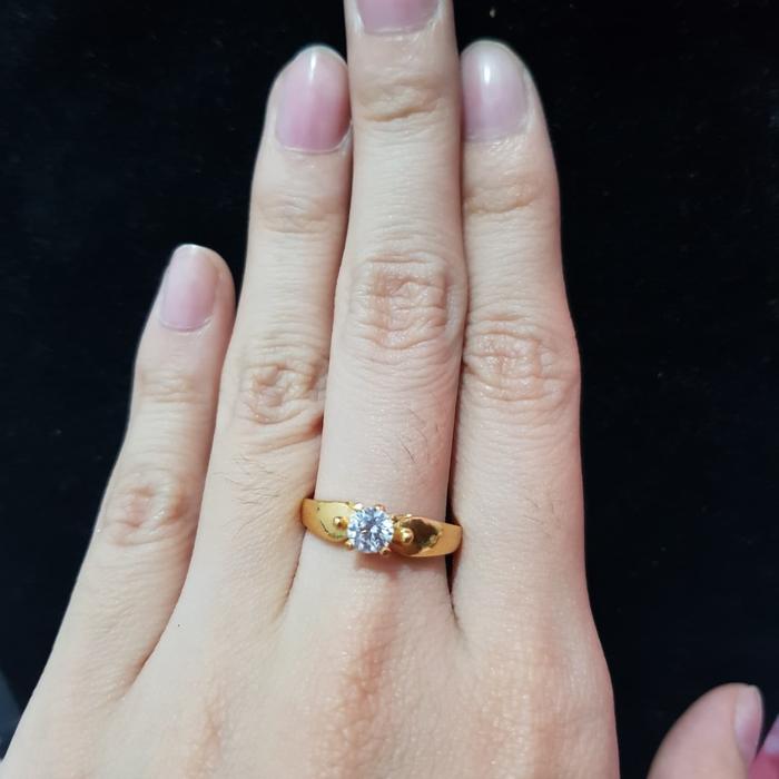Cincin Emas asli model melodi