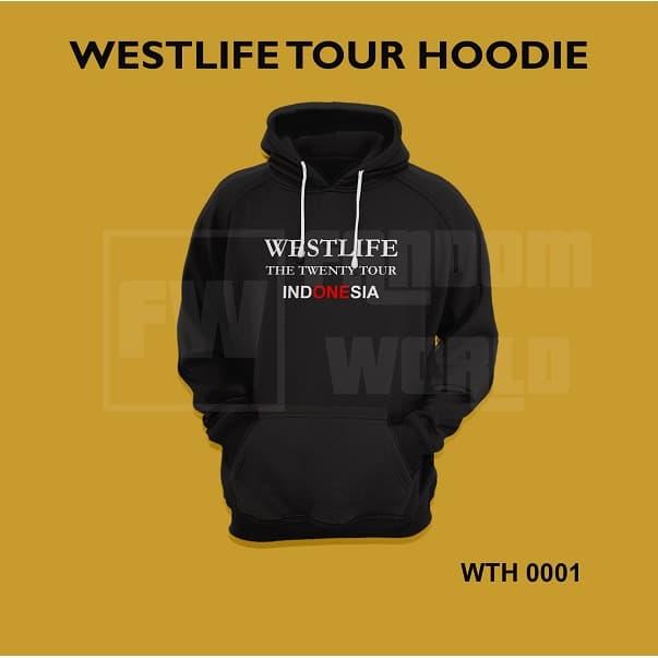 WESTLIFE MERCH - WESTLIFE HOODIE - WESTLIFE TOUR HOODIE