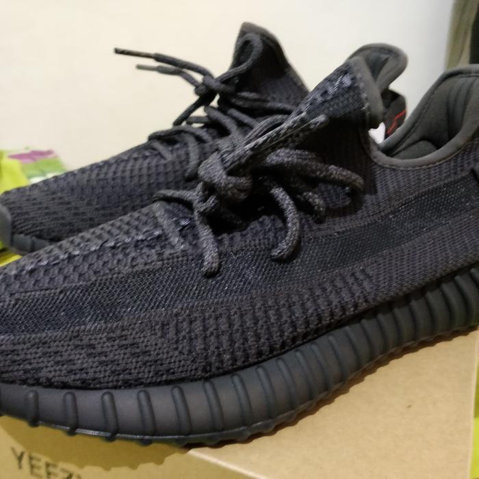 Yeezy Boost 350 v2 Black Non Reflective Original Bukan Air Jordan