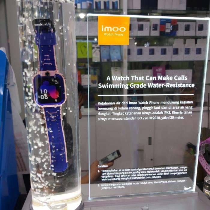 imoo Z5 Smartwatch Anak Pink - Jam Tangan Pintar dengan GPS & Video Call