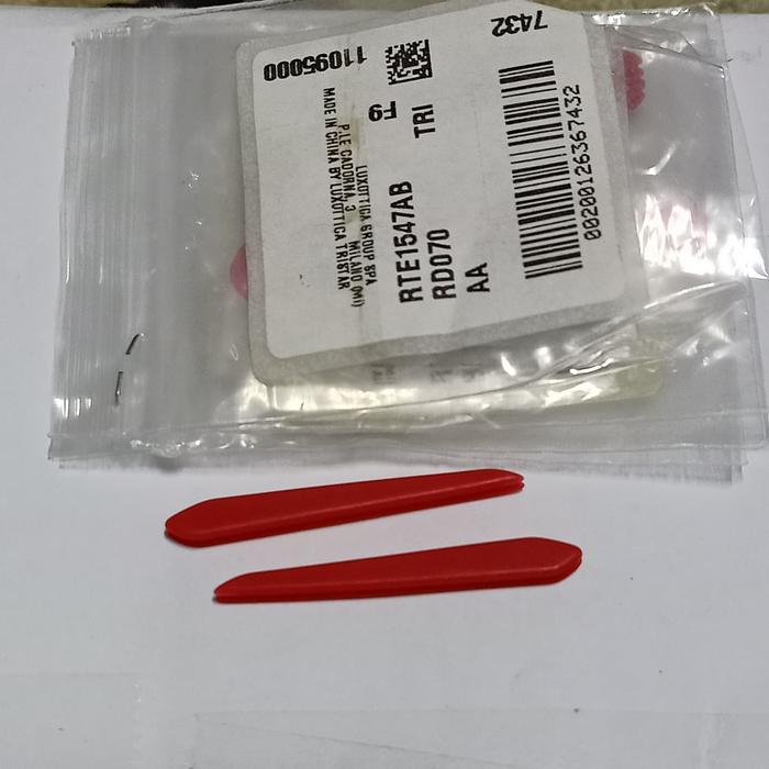 Original Oakley Spare Rubber Earsock for Carbon Blade Ferrari & black