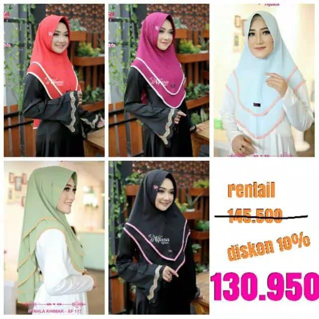 Syahla khimar ALFASA HIJAB