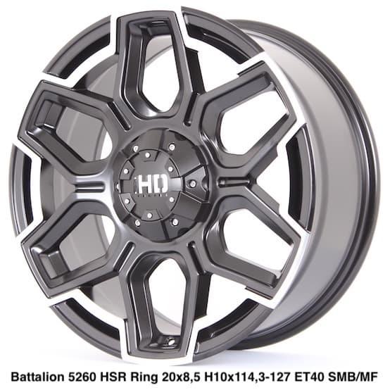 Velg HSR Ring20 Buat Mobil Rush/Rubicon