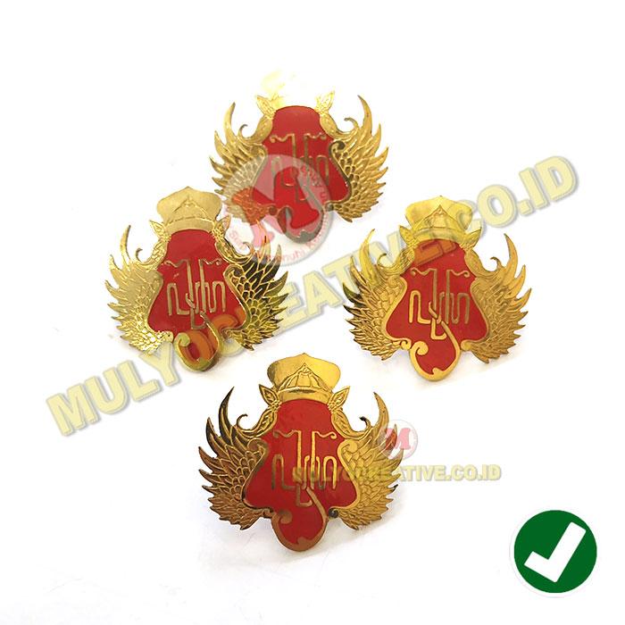 Lencana Pin Logo Keraton Jogja - Pin Keraton Yogyakarta 3.5 Cm