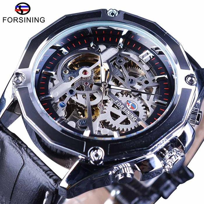 FORSINING JUAL JAM ANALOG PRIA ASLI FORSINING Jam Tangan Otomatis