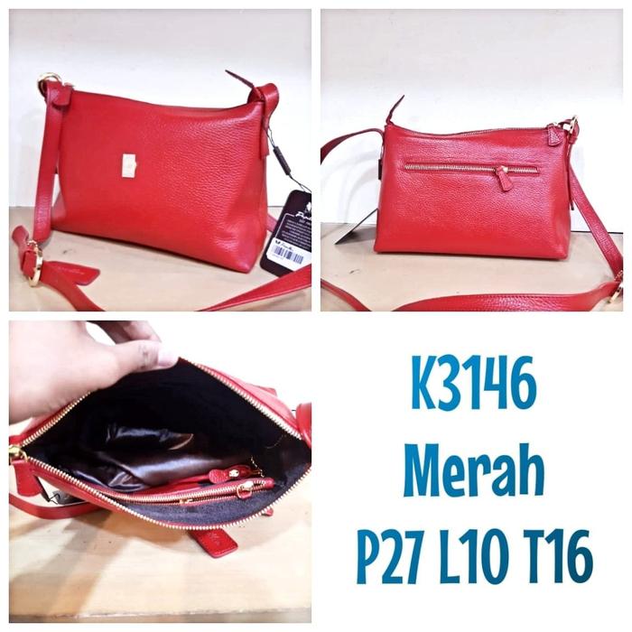 Tas Papillon Original K3146 Merah