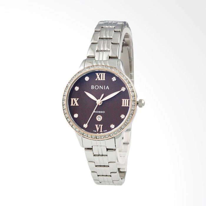 Bonia Rosso BNB10283-2343S Jam Tangan Wanita - Silver