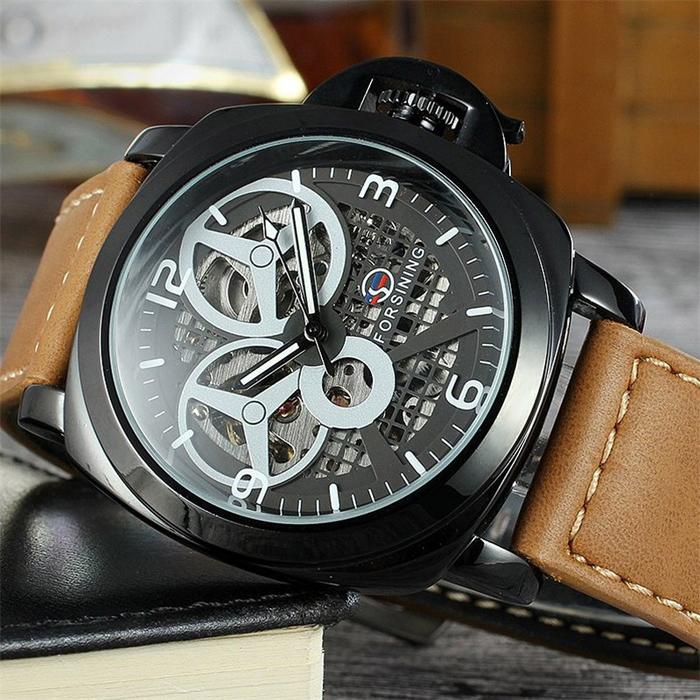 Jam Tangan Pria FORSINING A005 Men's Sport Automatic Mechanical Anti