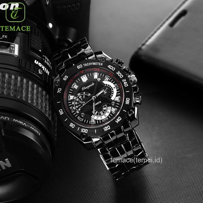 Jam Tangan Pria CRRJU 2150 Fashion Elegant Simple Stainless Waterproof
