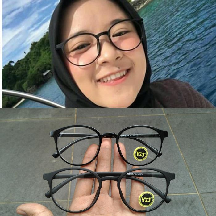 kacamata frame nisa sabyan oval
