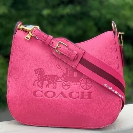 Coach Jess Hobo Ruby Pink