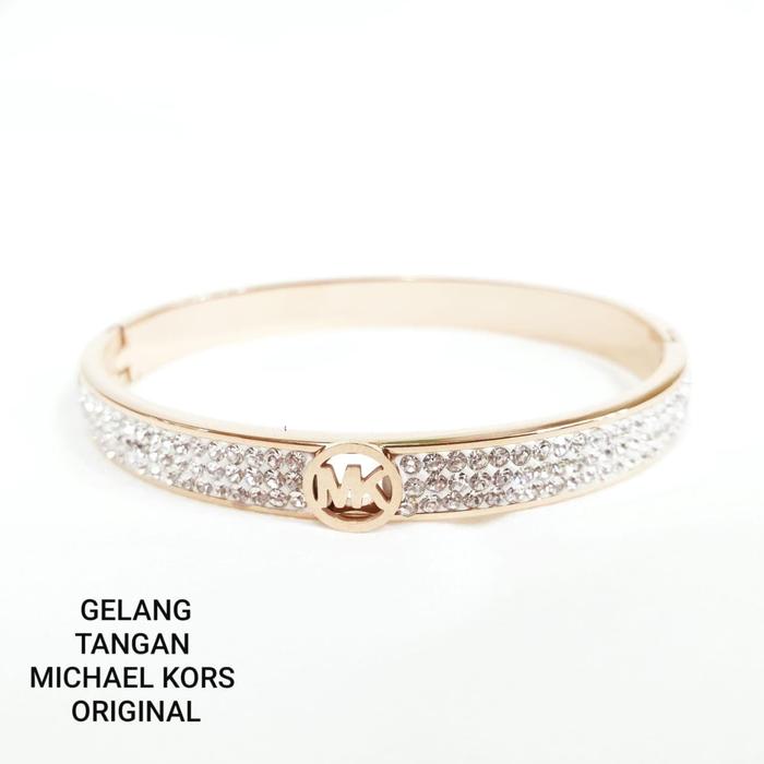 Gelang Michaell---Kors MK Original Stainless & Gelang Tangan Wanita