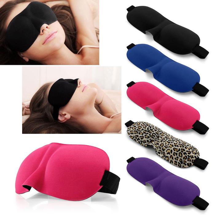 POPULER/FASHION/Premium Soft Masker Penutup Mata 3D