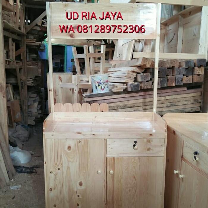 booth/gerobak minuman atau makanan usaha waralaba