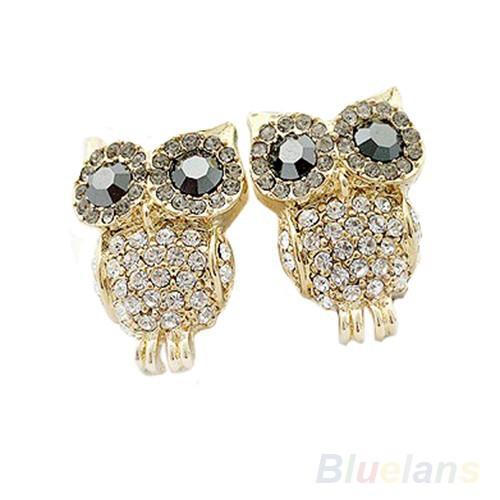Perhiasan Anting-Anting Wanita Model Burung Hantu AN9