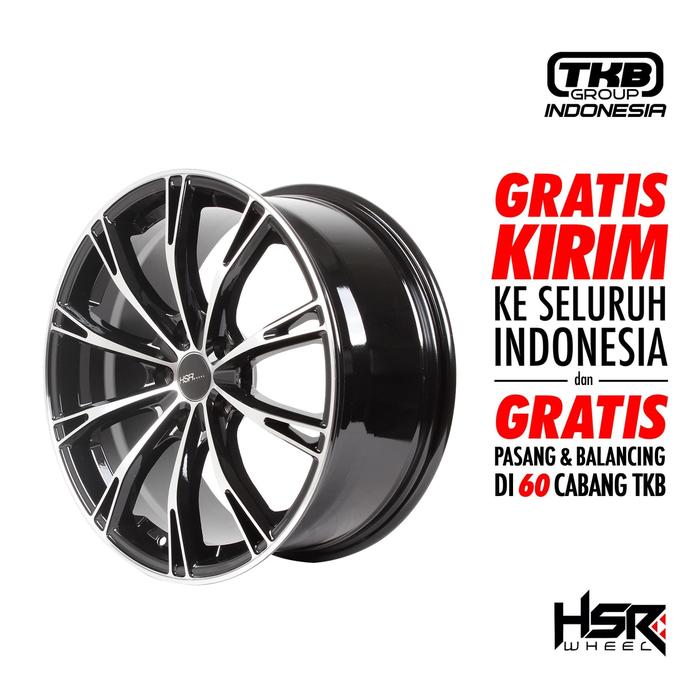 Velg Mobil Ring 18 HSR TAKIKAWA H10453 - PCD H5X114,3 ET45 BMF