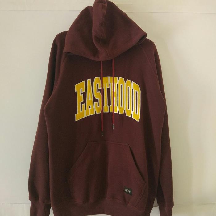 Hoodie Easthood Maroon