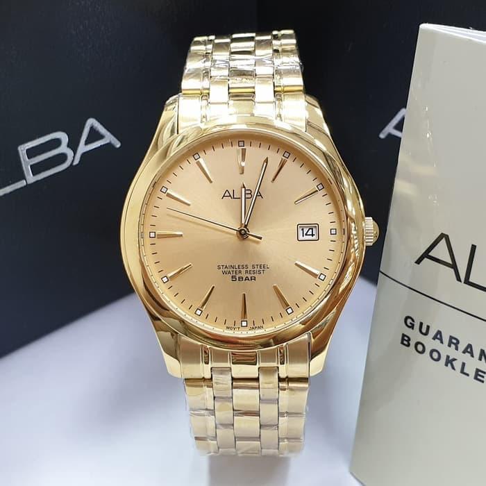 Jam Tangan ALBA Pria/Cowo AXHK84 ORIGINAL Garansi Resmi 1 tahun