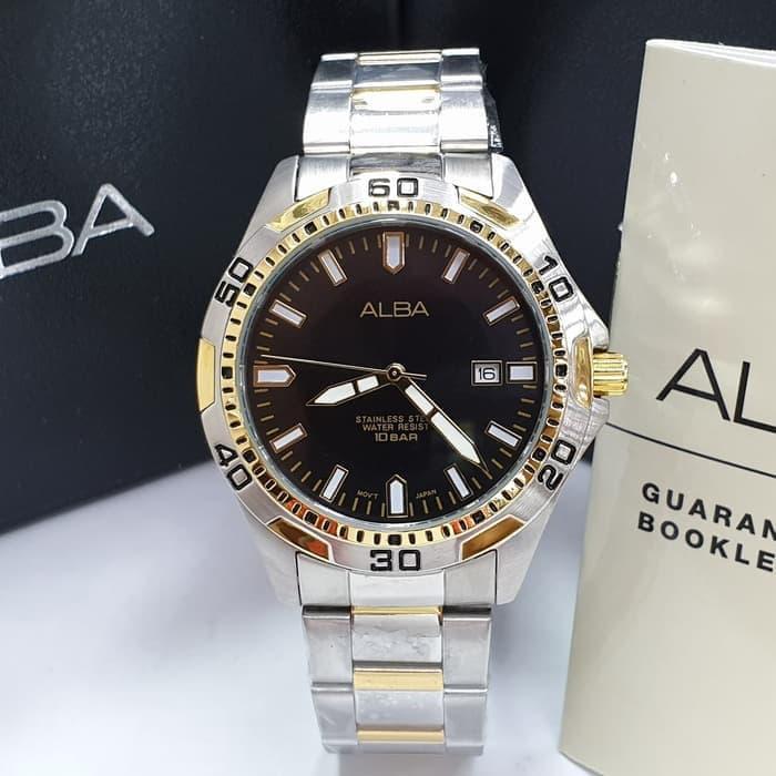 Jam Tangan ALBA Pria/Cowo AG8G72 ORIGINAL Garansi Resmi 1 tahun