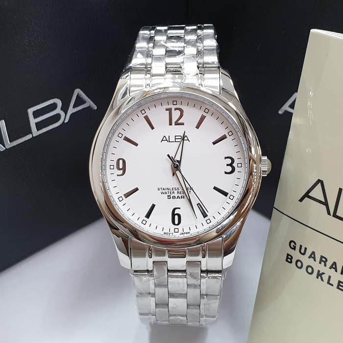 Jam Tangan ALBA Pria/Cowo ARSY21 ORIGINAL Garansi Resmi 1 tahun