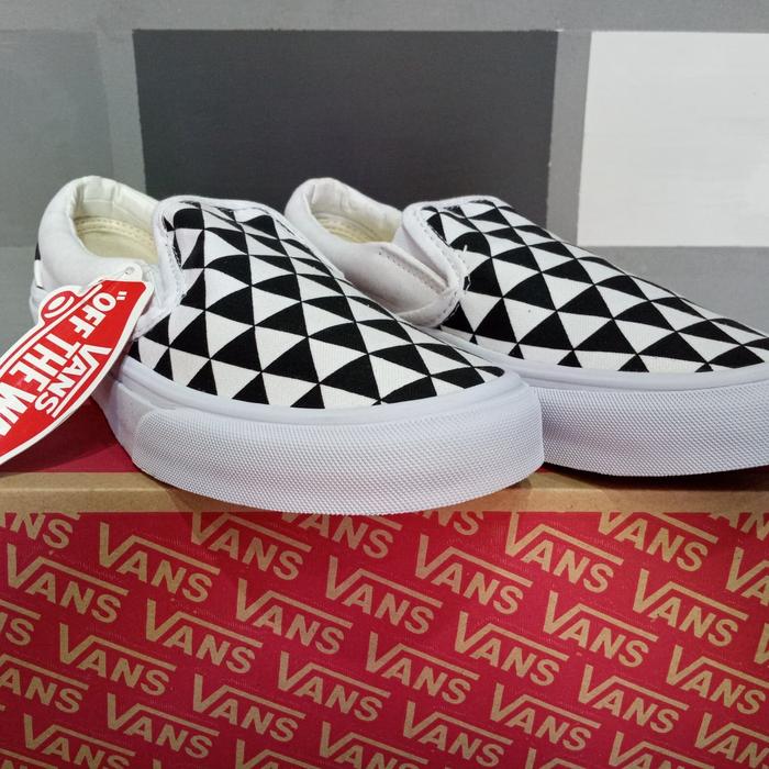 Vans Slip On Stockholm White Black