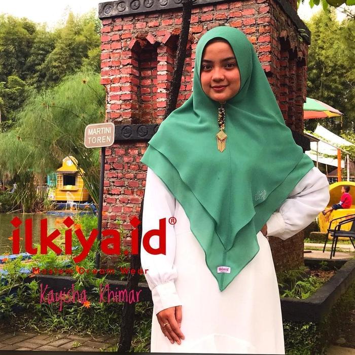 Hijab syari - khimar ceruty kayisha by ilkiya.id - jilbab instan