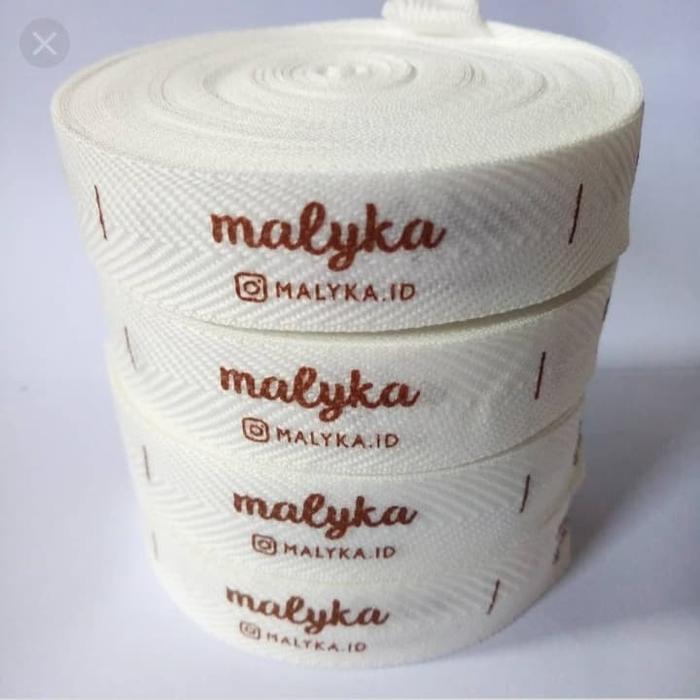 sablon pita piterban, hijab merk baju dll
