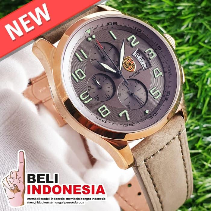 Jam Tangan Pria Merk Porsche Design Miyota Box Type : 0002 Baterai