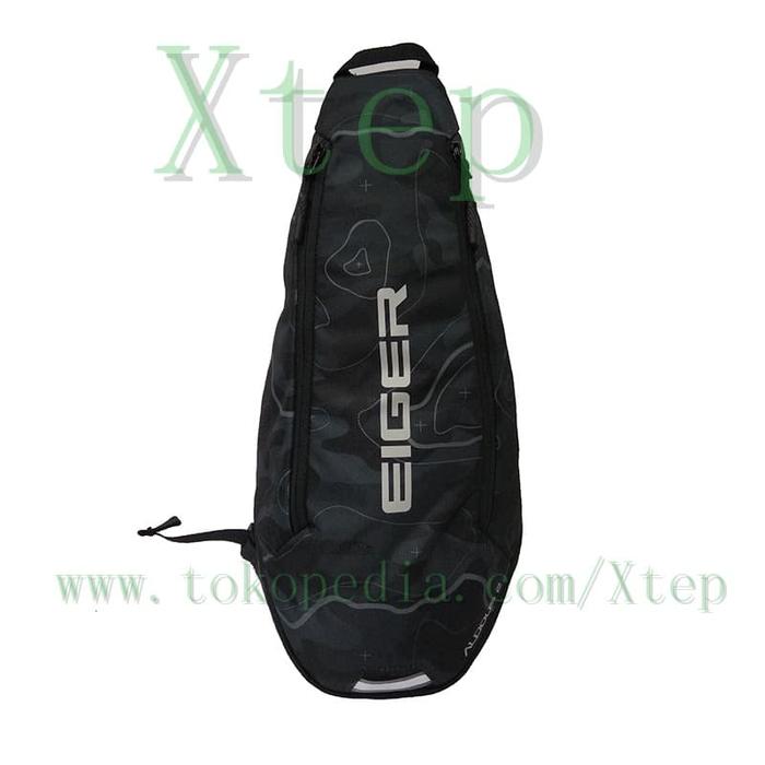 Eiger 910006010 001 Tas Selempang  Eiger Sling Bag Aldous 2 Black Ori 100