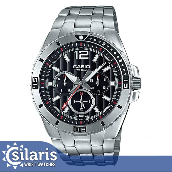 Casio Enticer MTD-1060D-1A2VDF Jam Tangan Pria Original Garansi Resmi