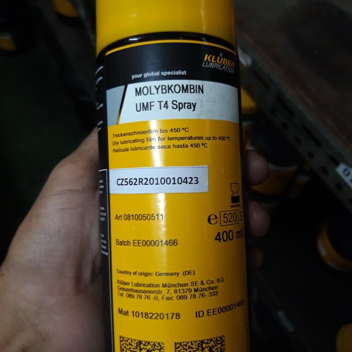KLUBER MOLYBKOMBIN UMF-T4 SPRAY