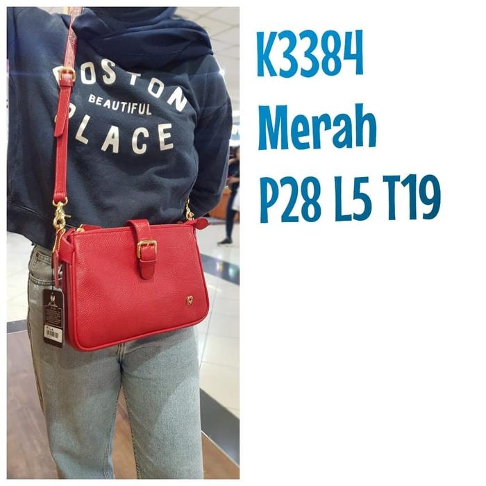 Tas Papillon Original K3384 Merah