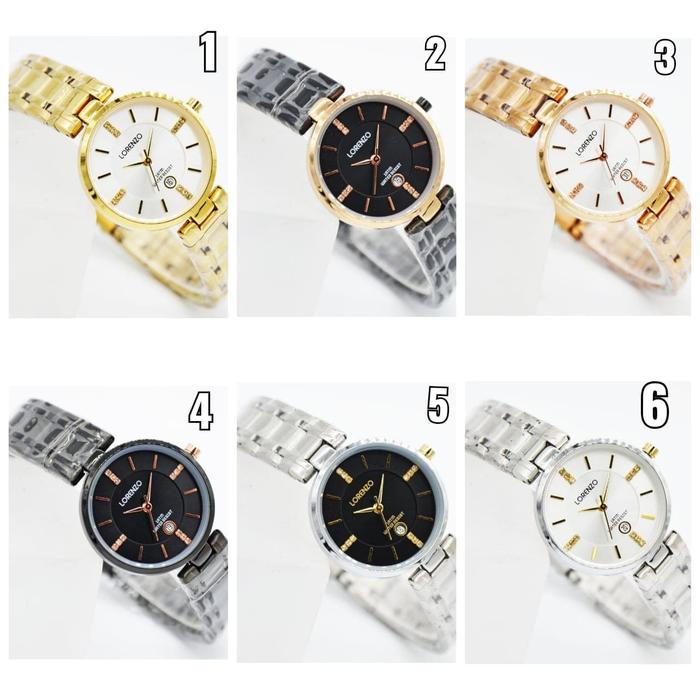 Jam Tangan Wanita Lorenzo Original Lorenzo 1055