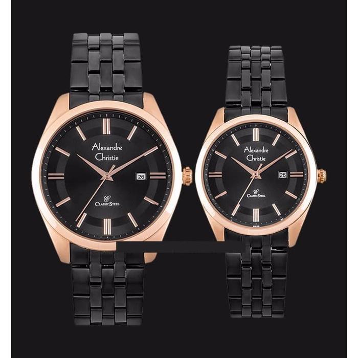 Alexandre Christie AC 8595 BBRBA Couple Pasangan