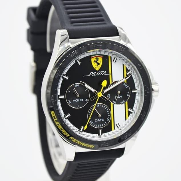 Jam Tangan FERRARI 0830659 PILOTA Original