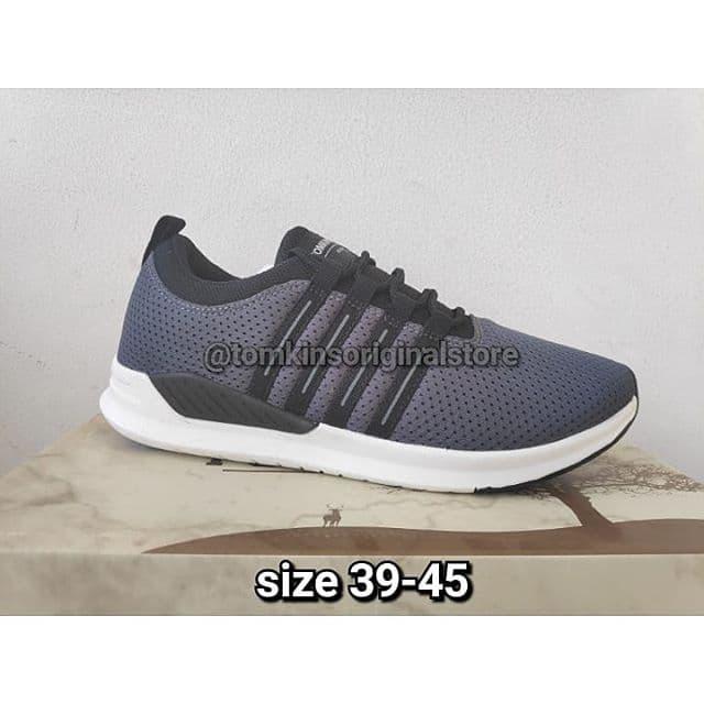 Sepatu Sport Pria Tomkins Peterloo Grey