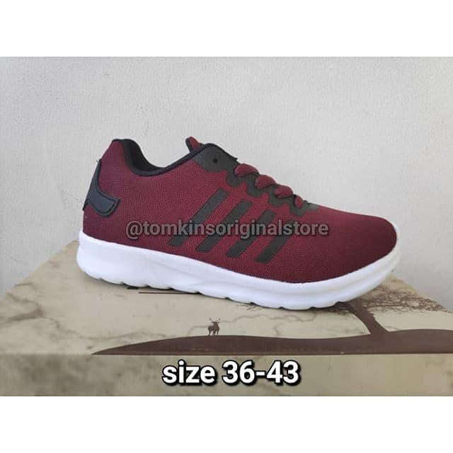 Sepatu Sport Pria Tomkins Aniara merah