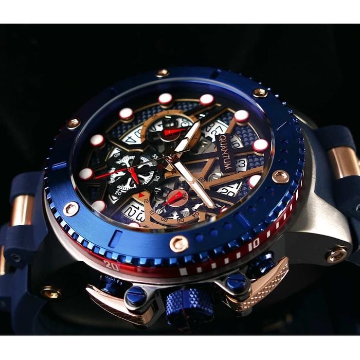 Jam tangan Pria Quantum Hunter Limited Carbon HNG535.059 Original