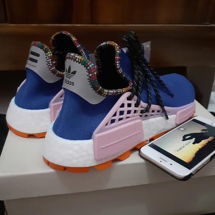Adidas Solar HU NMD X Pharrell Williams Inspiration Blue Original New