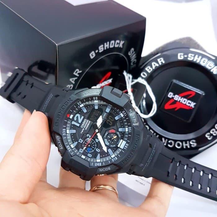 Jam Tangan Pria Merek GShock Type GA1100 Rubber Ori BM Fullset