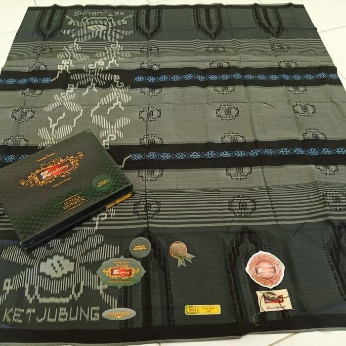 SARUNG KETJUBUNG TYPE SKJ SONGKET JAGUARD SUTRA 50% TERMURAH 003